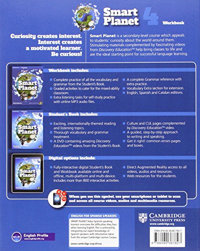 Smart Planet Level 4 Workbook Spanish - 9788490367827
