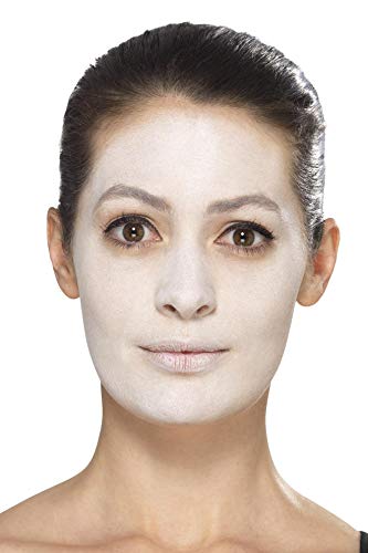 Smiffys Kit de maquillaje de glamour del día de muertos, Aqua, Negro, con transferencias