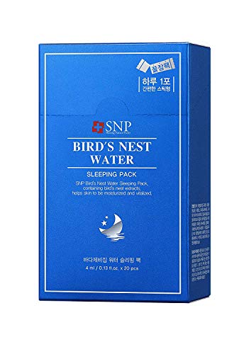 SNP Bird's Nest - Paquete de 20 unidades para dormir con agua
