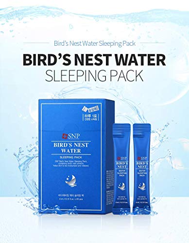 SNP Bird's Nest - Paquete de 20 unidades para dormir con agua