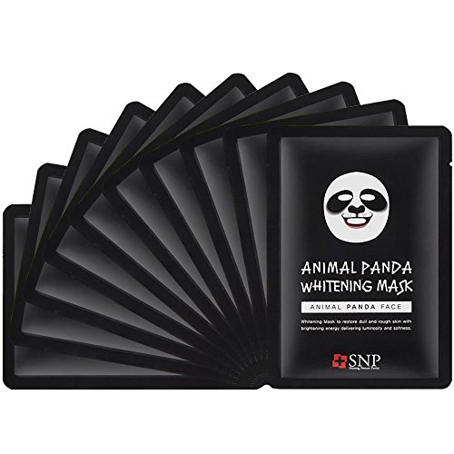 SNP Máscara animal - Panda blanqueamiento (paquete de 10)
