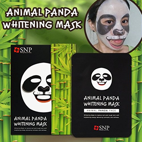 SNP Máscara animal - Panda blanqueamiento (paquete de 10)