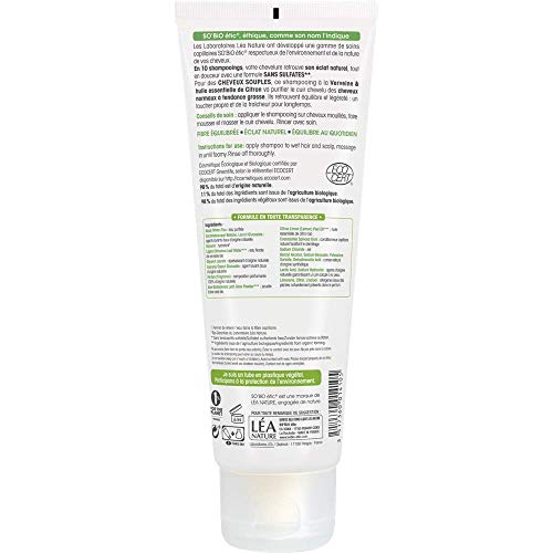 So 'Bio étic shampoing Verbena limón para cabello Gras Bio, 250 ml
