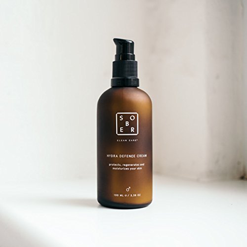 sober® | Hydra Defence Cream | Crema de Cara para Hombre | Hidratante y Vitalizante con Hialurón y Aminoácidos esenciales