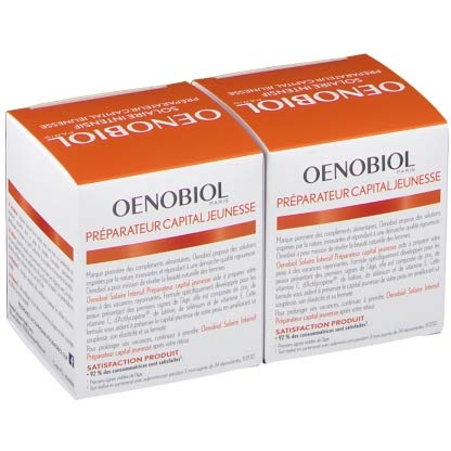 Solaire Intensif Anti-Age Lot de 2 x 30 capsules Oenobiol