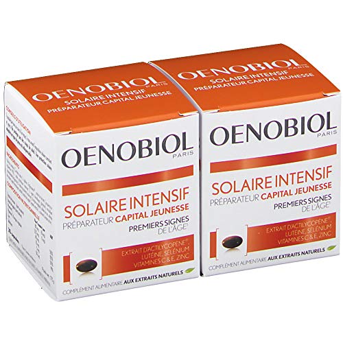 Solaire Intensif Anti-Age Lot de 2 x 30 capsules Oenobiol