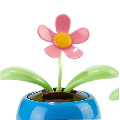 Solar Powered Bailar Girasol De La Flor Del Coche De La Decoración 2pcs Eléctrica Solar Bailando Feliz Girasol Oficina Del Tablero De Instrumentos De Coches Más Información Decoración Del Escritorio