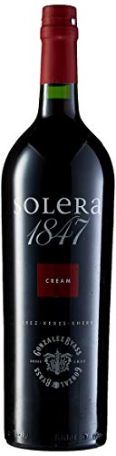 Solera 1847 Cream - Vino D.O. Jerez - 3 botellas 1000 ml - Total: 3000 ml