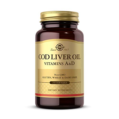 Solgar Aceite de hígado de bacalao Cápsulas blandas - Envase de 250