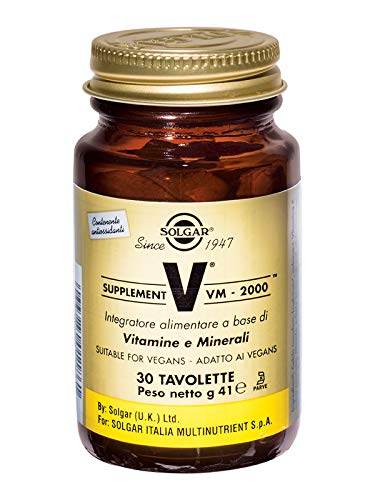 Solgar Fórmula VM-2000 Complemento Alimenticio - 30 Tabletas