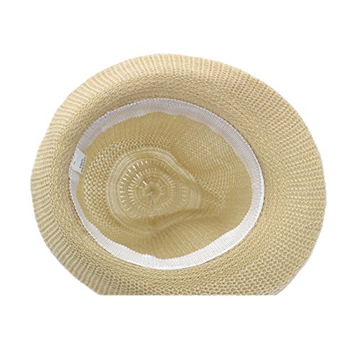 Sombrero de Sol para Hombres, Trabajo de Verano al Aire Libre para Hombres Sombrero para el Sol Sombras Anchas Sombrero de Hombre Transpirable (Color : Beige)