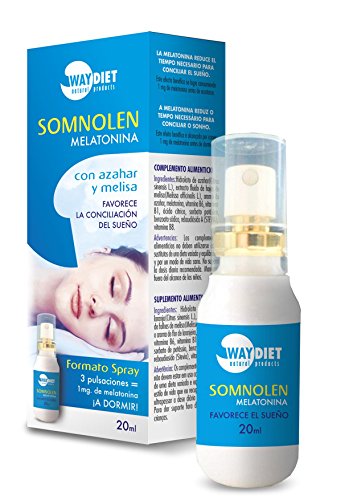 Somnolen Melatonina Spray 20 ml de Waydiet Natural Products