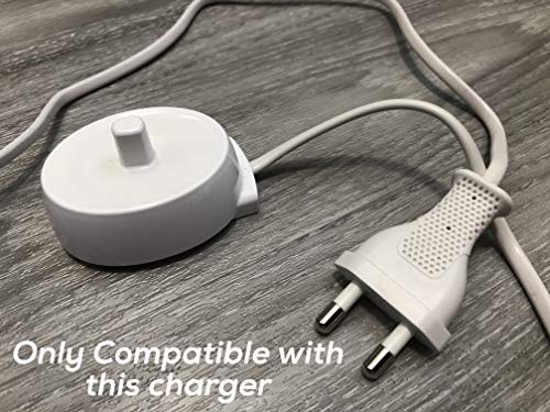 Soporte de pared para cargadores de cepillos de dientes marca Oral B Braun. Soporte de pared para cargadores de cepillos de dientes (SOLO EL SOPORTE) (NO INCLUYE CARGADOR)