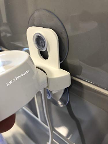 Soporte de pared para cargadores de cepillos de dientes marca Oral B Braun. Soporte de pared para cargadores de cepillos de dientes (SOLO EL SOPORTE) (NO INCLUYE CARGADOR)