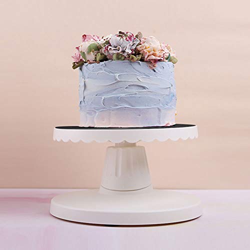 Soporte giratorio para tartas de 9 pulgadas, herramientas de decoración de tartas, soporte de exhibición giratorio inclinable y ajustable, suministros para hornear(9-inch tray)