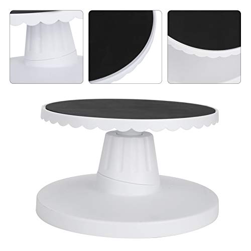Soporte giratorio para tartas de 9 pulgadas, herramientas de decoración de tartas, soporte de exhibición giratorio inclinable y ajustable, suministros para hornear(9-inch tray)