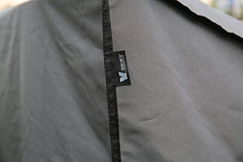 SORARA Funda Protectora Sofá de la Esquina, Gris, 300x300x90x60/90 cm