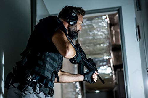 Sordin Supreme PRO X SOR75302-X/L-G - Protectores auditivos electrónicos de gel para juegos de piel, diseño verde