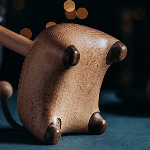 Sostenedor del tejido sólido titular de madera de la jirafa del rollo de papel organizador de escritorio Caddie, Europeo dispensador de papel del rollo dispensador, Cuarto de baño decorativo Papel hig