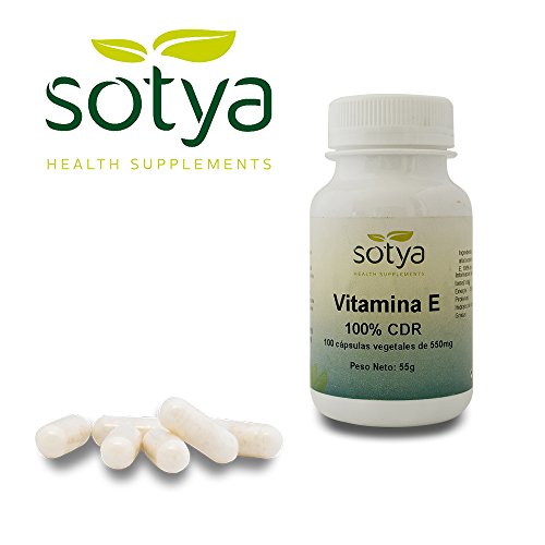 SOTYA - SOTYA Vitamina E 100 cápsulas 550 mg