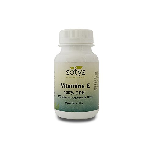 SOTYA - SOTYA Vitamina E 100 cápsulas 550 mg