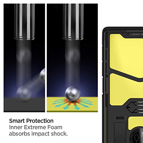 Spigen Funda para Galaxy Note 10 Plus/Note 10+ Tough Armor con Kickstand y Certificado de Extrema protección - Bronce