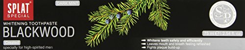 Splat Special Blackwood Pasta Dental Blanqueadora Color Negro, 75ml