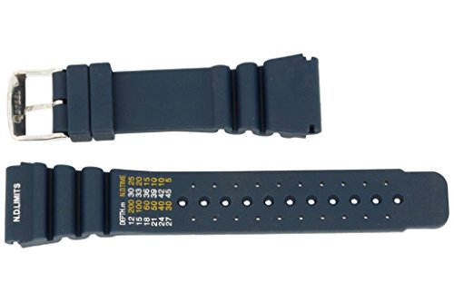 Sport – Buceo Reloj de Pulsera Silicona Azul 24mm