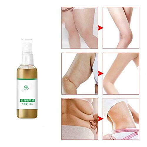 Spray Corporal Adelgazante, Quemadores de Grasa a Base de Hierbas para Mujeres Pérdida de Peso, Quemador de Grasa para pérdida de Peso Aceite anticelulítico, Crema Quemar Grasa Caliente (3PCS)
