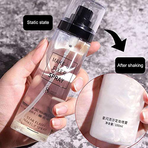 Spray de maquillaje MINGTIAN de larga duración, resistente al sudor, impermeable, control de aceite, hidratante y fijador de vapor