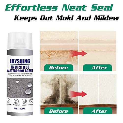 Spray Sellador De Agente Impermeable Spray De Unión Súper Fuerte para Reparación De Paredes Exteriores De Techo 30ml