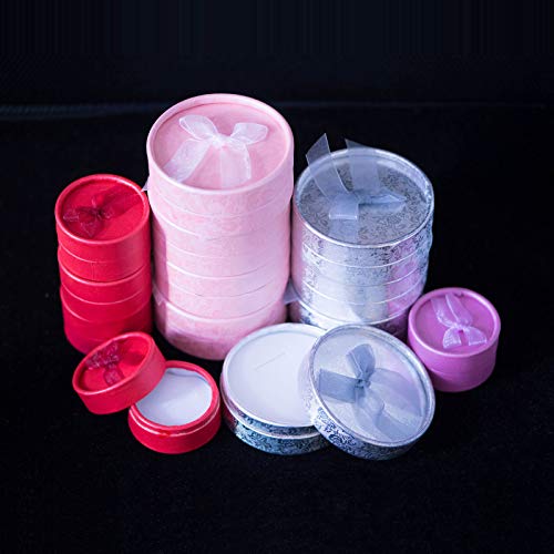 StarGems - Pendientes de plata de ley 925 hechos a mano con piedra natural de Tiffany de 3,8 cm D7345