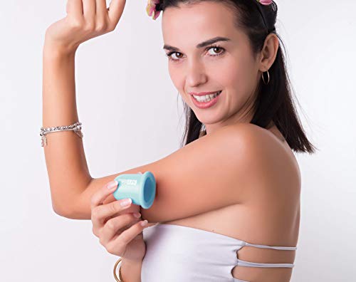 Stephanie Franck Beauty ventosa de masaje anticelulite My Cellu Shaper. Turquesa