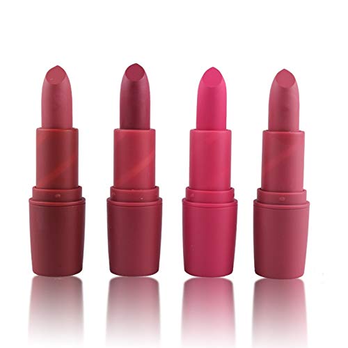 Sticklips YHM MISS ROSE Lápiz labial Mate de terciopelo impermeable Barra de labios Sexy Rojo marrón Pigmentos Maquillaje Lápices labiales mate Labios de belleza (31) (Color : 38)