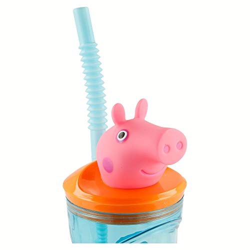 Stor Vaso FIGURITA 3D 360 ML | Peppa Pig Core