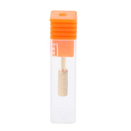 Sturdy Nail Drill Bit Nails Art Pulido Herramientas De Pulido Smooth Top Manicure - Golden + Orange s