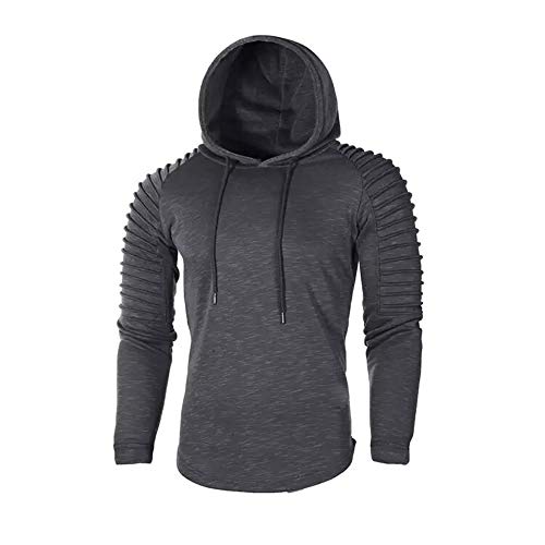 Sudaderas con Capucha para Hombre Cosy Chaqueta Deportiva Sudadera con Cremallera Completa Hoodie Casual Jerséis Top Blouse