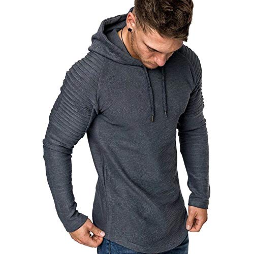 Sudaderas con Capucha para Hombre Cosy Chaqueta Deportiva Sudadera con Cremallera Completa Hoodie Casual Jerséis Top Blouse