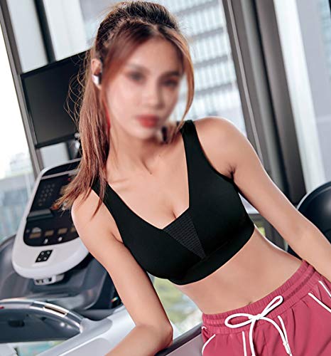 Sujetadores deportivos Sin soporte de acero., Nylon corpóreo, con almohadilla for el pecho, sujetador de yoga estilo chaleco operativo a prueba de golpes, ropa interior deportiva coleccionada for muje