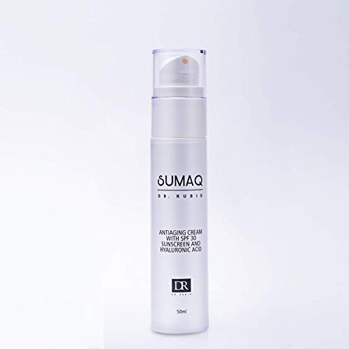 SUMAQ - DR.RUBIO Crema Antienvejecimiento con Protector Solar 30 y Acido Hialurónico 50ml