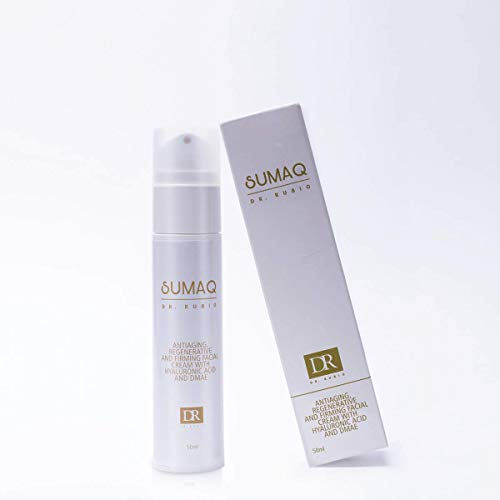 SUMAQ - DR.RUBIO Crema Facial Antiedad Regenerativa y Reafirmante con Acido Hialurónico y DMAE 50ml