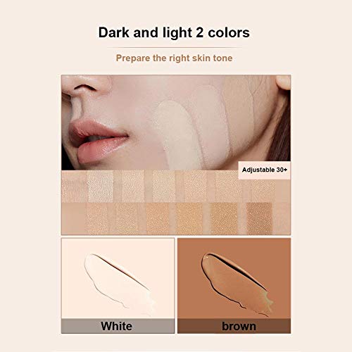 Sunflowerany Scar Concealer Cream, kit de crema corrector de maquillaje profesional a prueba de agua actualizado para cubrir tatuajes, manchas de edad y hematomas, conjunto de maquillaje