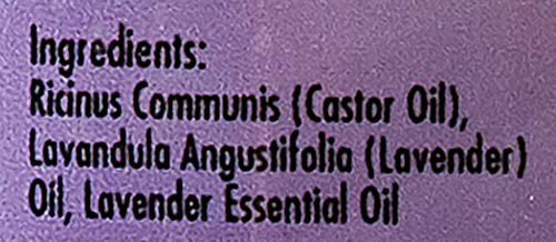 SUNNY Man lavanda Jamaica negro Castor Oil, 8 oz