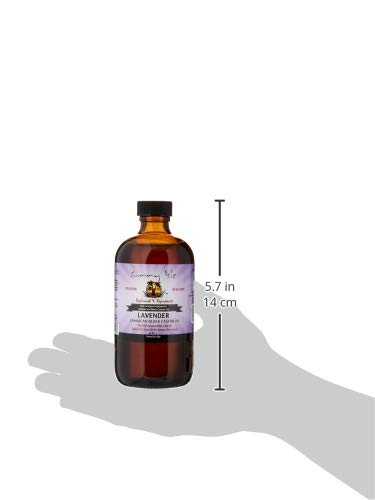 SUNNY Man lavanda Jamaica negro Castor Oil, 8 oz