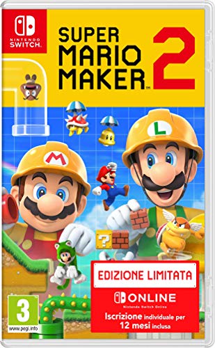 SUPER MARIO MAKER 2 + NSO - Limited - Nintendo Switch [Importación italiana]