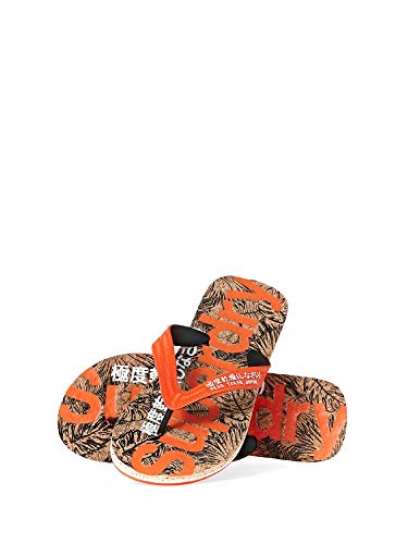 Superdry Sleek Tennis Trainer, Zapatillas para Hombre, Multicolor (Black/White Mono X2j), 41 EU