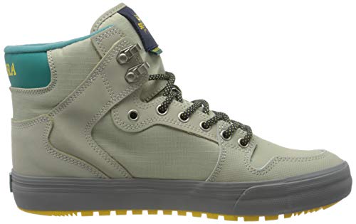 Supra Vaider CW, Zapatos de Skate Unisex Adulto, Stone Dk Grey, 43 EU