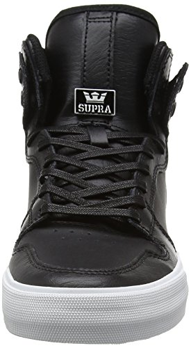 Supra Zapatillas abotinadas, Negro - Schwarz (BLACK - WHITE BKW), 39 EU