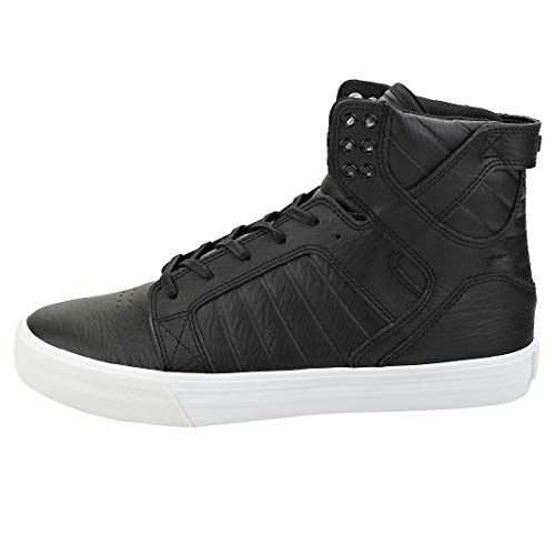 SupraSKYTOP - Zapatillas Unisex adulto, Black (BLACK - WHITE BKW), 40.5