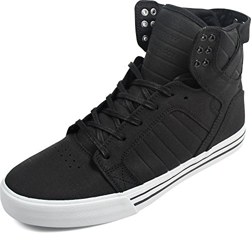 SupraSKYTOP - Zapatillas Unisex adulto, Schwarz (BLACK / WHITE - WHITE 005), 40